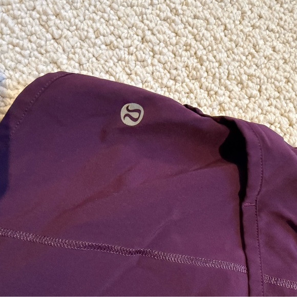 Lululemon Athletica Deep Purple Athletic Shorts - Picture 3 of 4